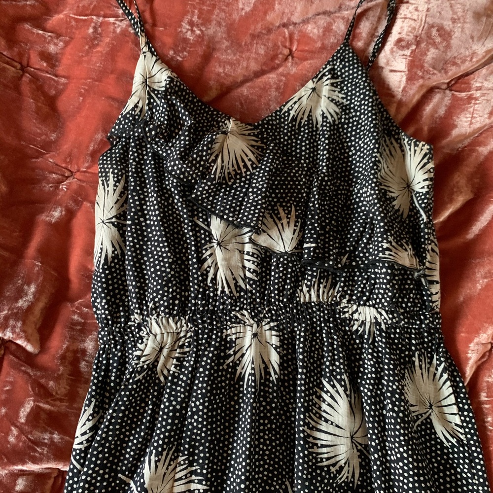 Maxi billabong dress with high slit